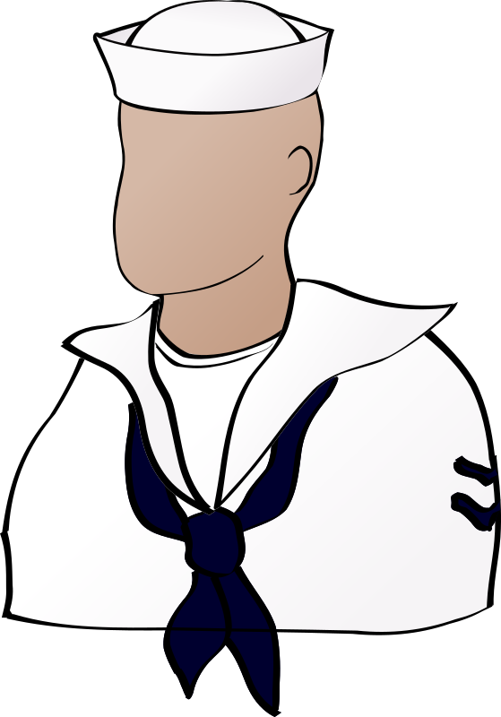 Faceless sailor