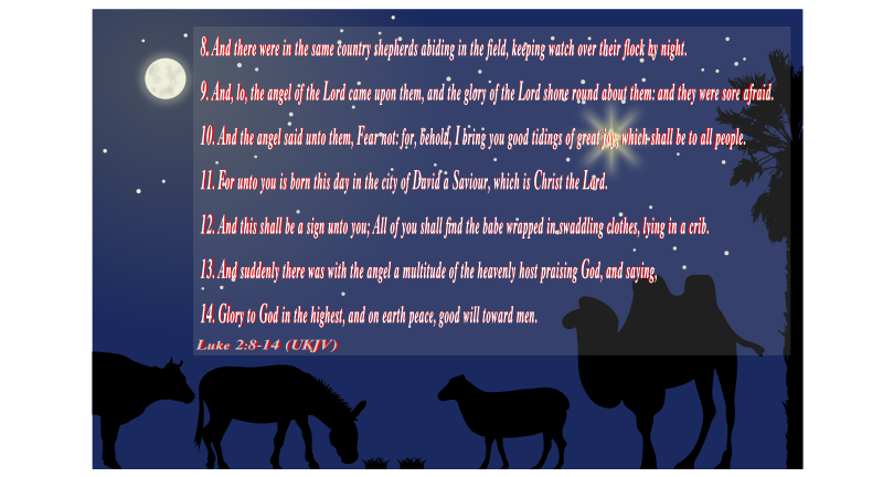 Luke 2 8 14 Openclipart