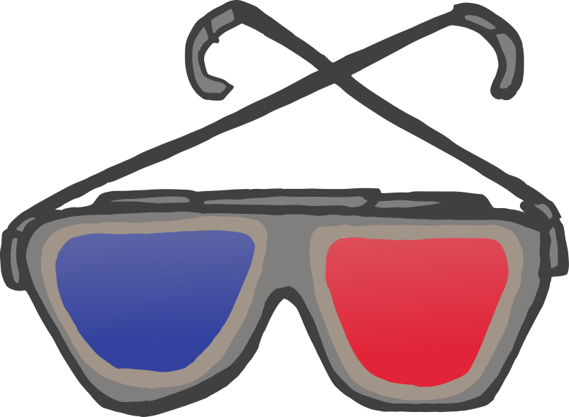 3D Anaglyph Glasses