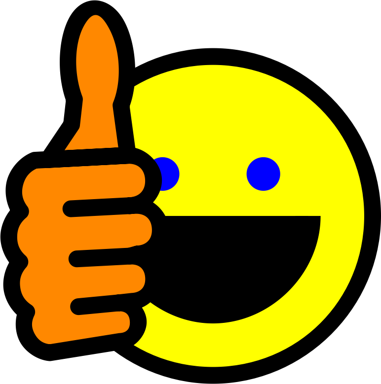 Remix of Thumbs up smiley