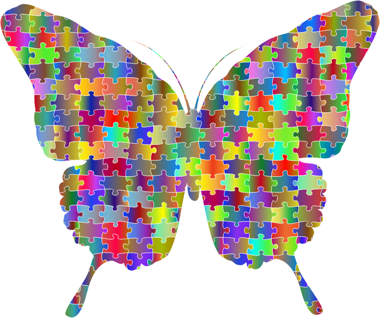 Butterfly Jigsaw Puzzle Polyprismatic