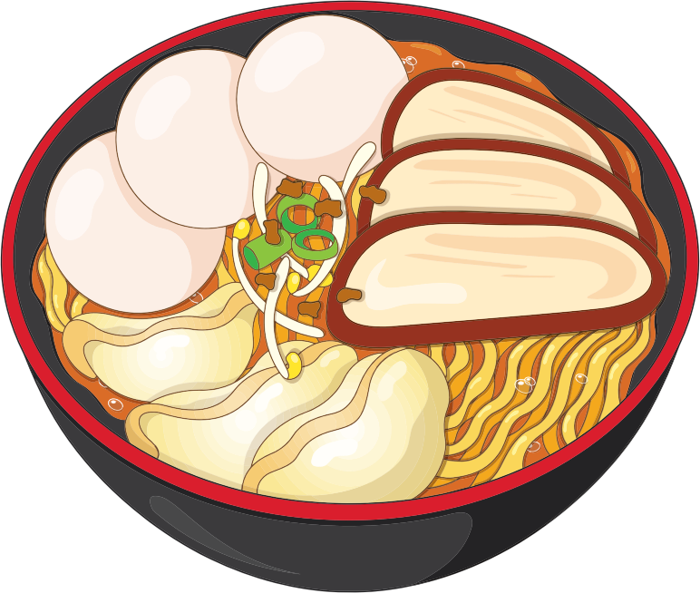 Bowl Of Ramen - Openclipart