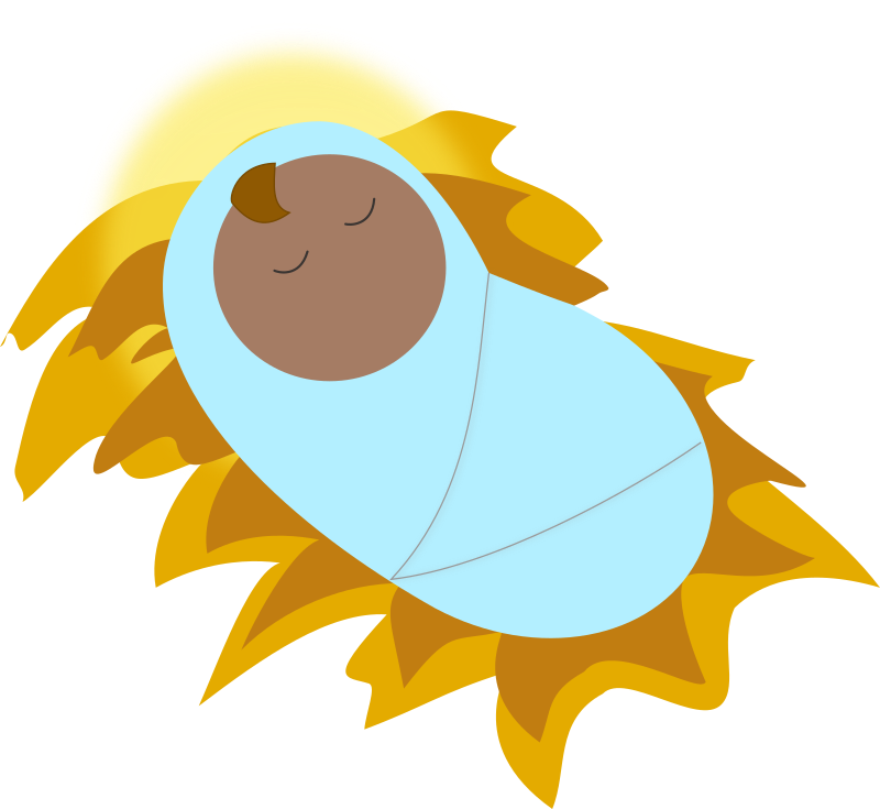 Baby Jesus - Openclipart