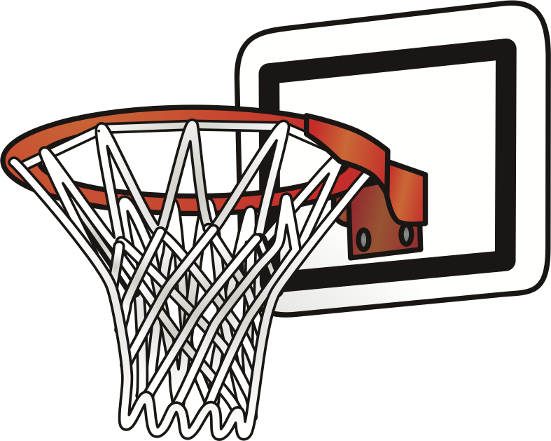 Basketball Hoop (#1) - Openclipart