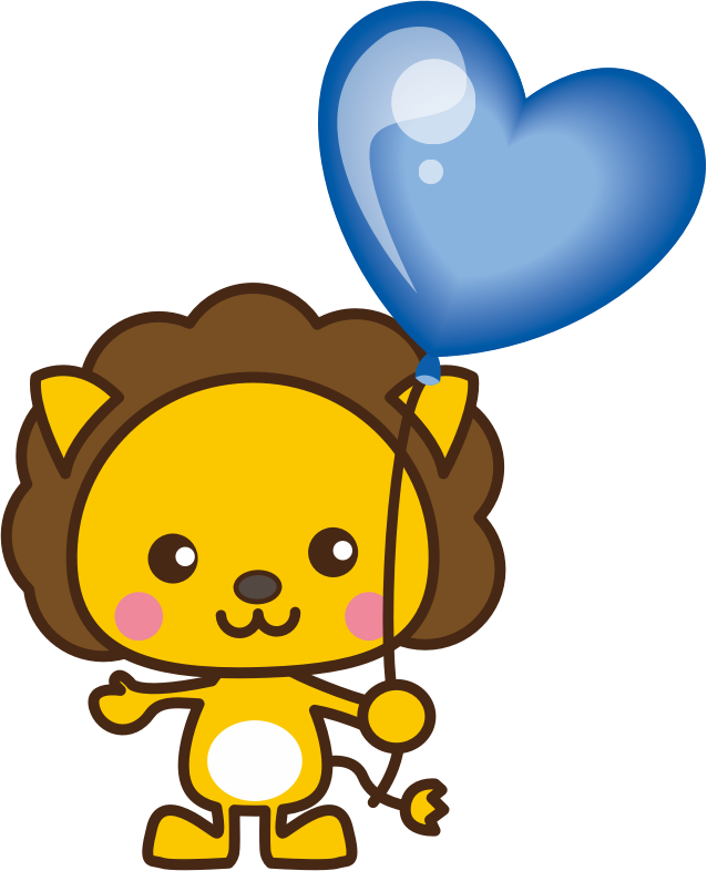 Lion with Balloon