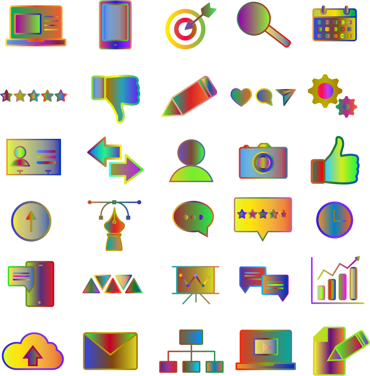 Icons By ShariJo Polyprismatic