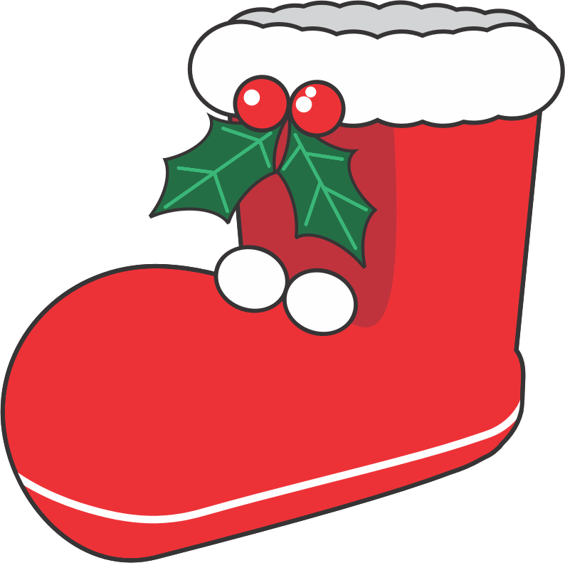 Christmas Boot Openclipart