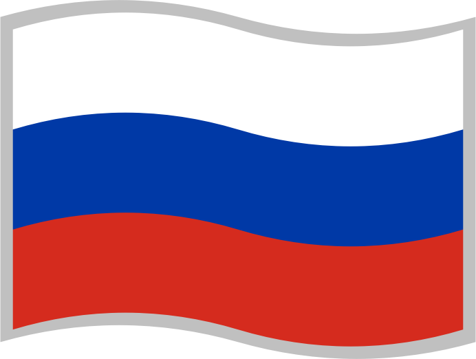 Russian Flag Waving In The Wind - Openclipart