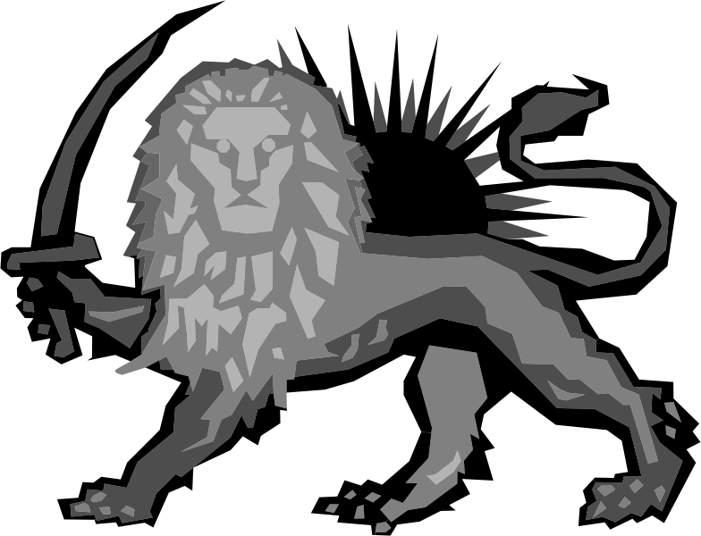 Polygonal Lion And Sun