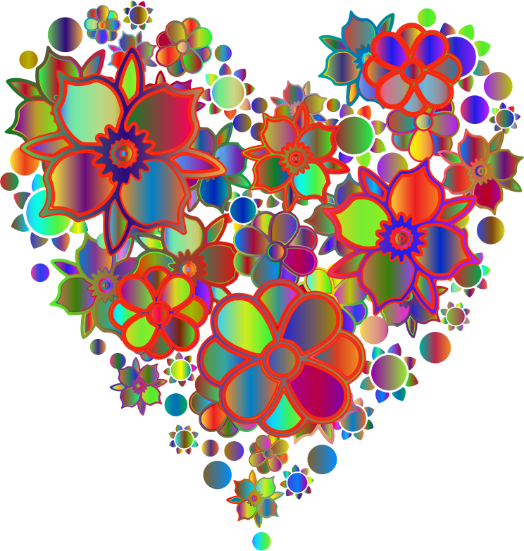 Polyprismatic Floral Heart