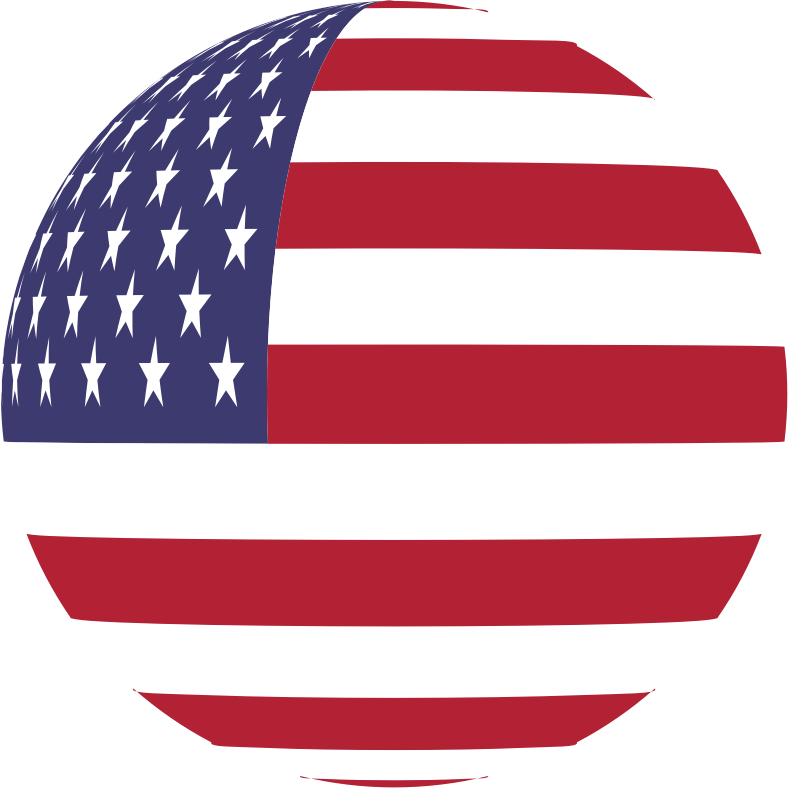 United States Of America Flag Sphere