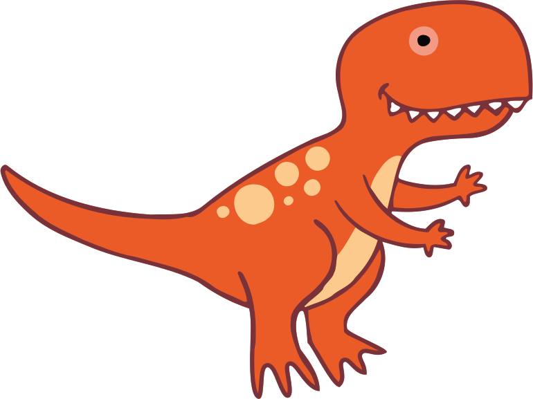 Dinosaur 3 T-Rex with Feet