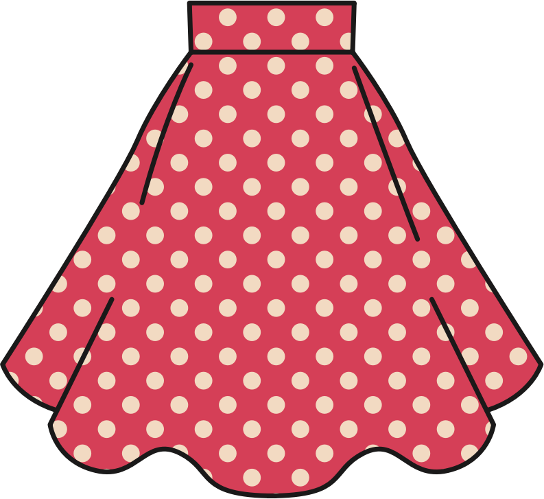 Polka Dot Skirt