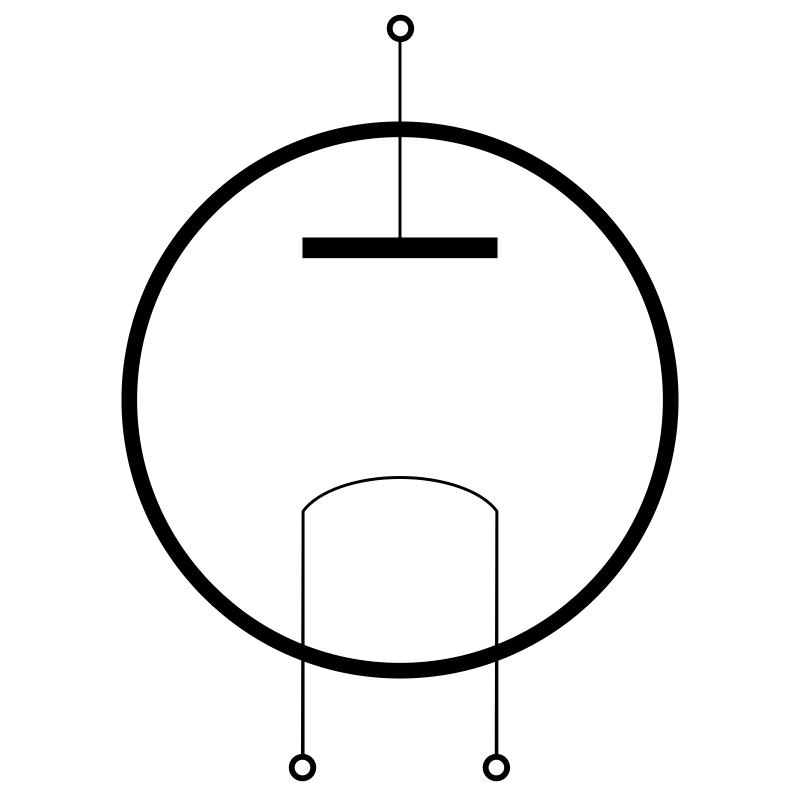 Vacuum tube - diode