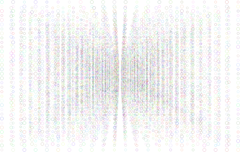 Abstract Information Technology Design 3D Network Grid Type II Variation 2 Prismatic