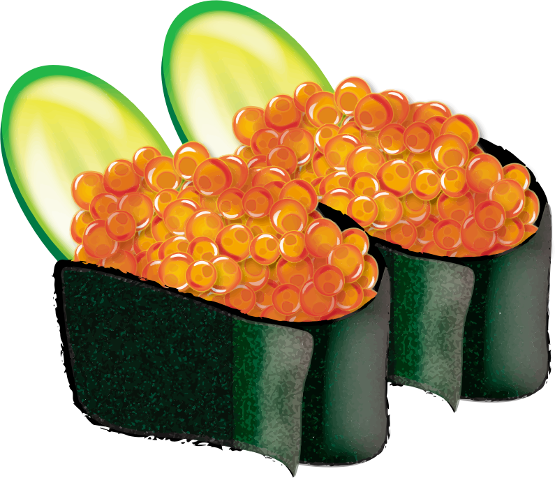 Salmon roe sushi (#2)