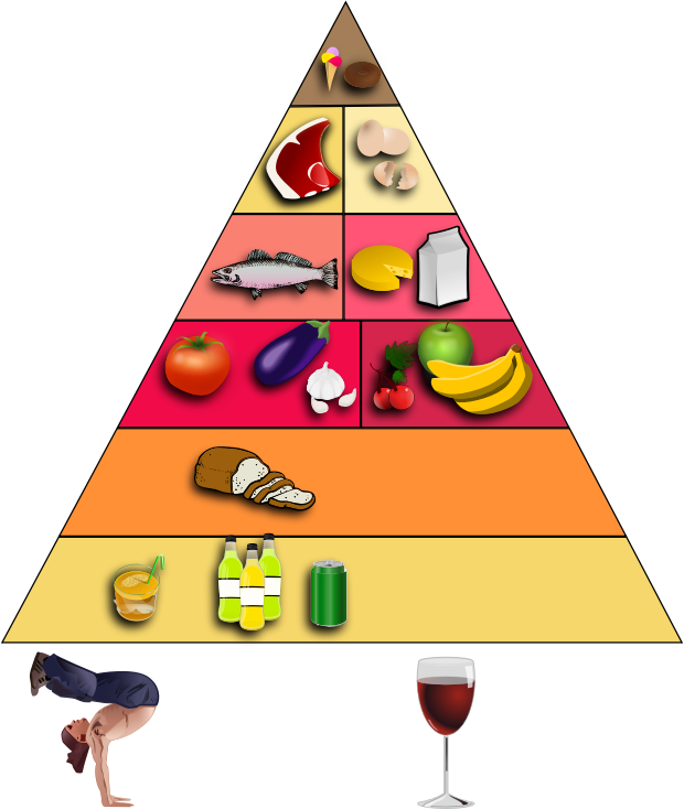 Food Pyramid No Text