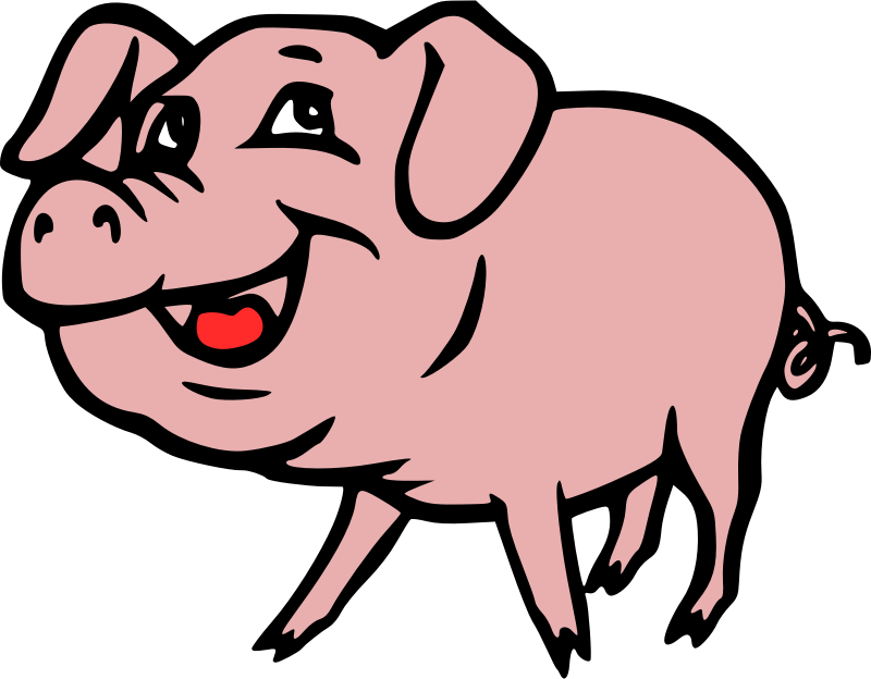 Smiling Pig