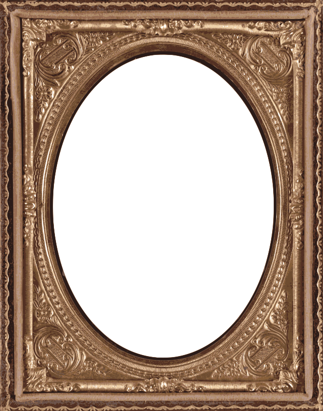 Realistic Golden Frame