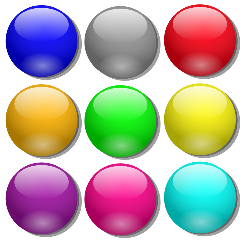 Game marbles - simple dots