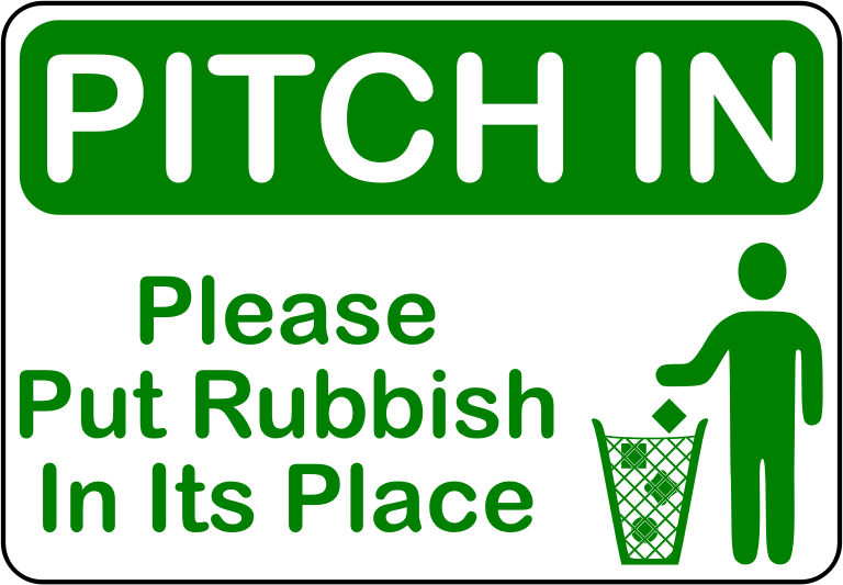 Pitch In (A4 size)