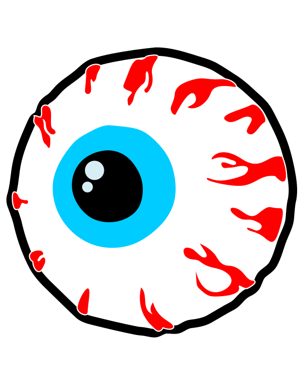 Bloodshot Eye Openclipart