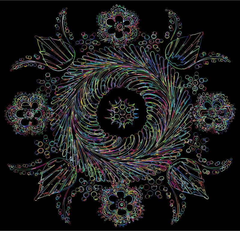 Hungarian Mandala Reimagined Variation 2