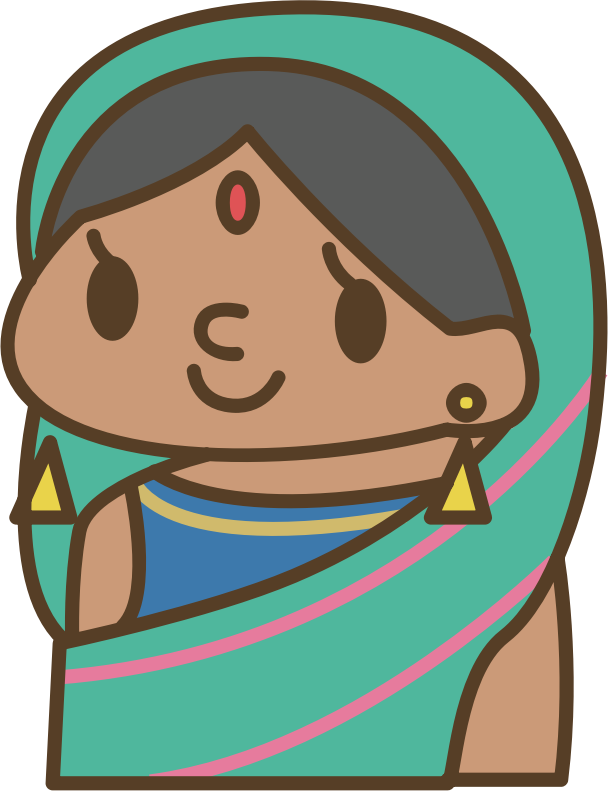 Indian Woman in Sari