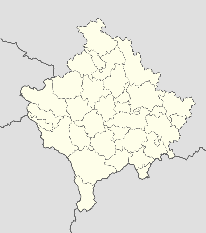Kosovo map