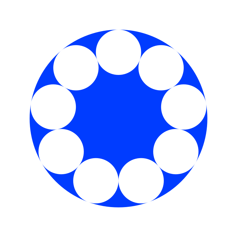 9 circles