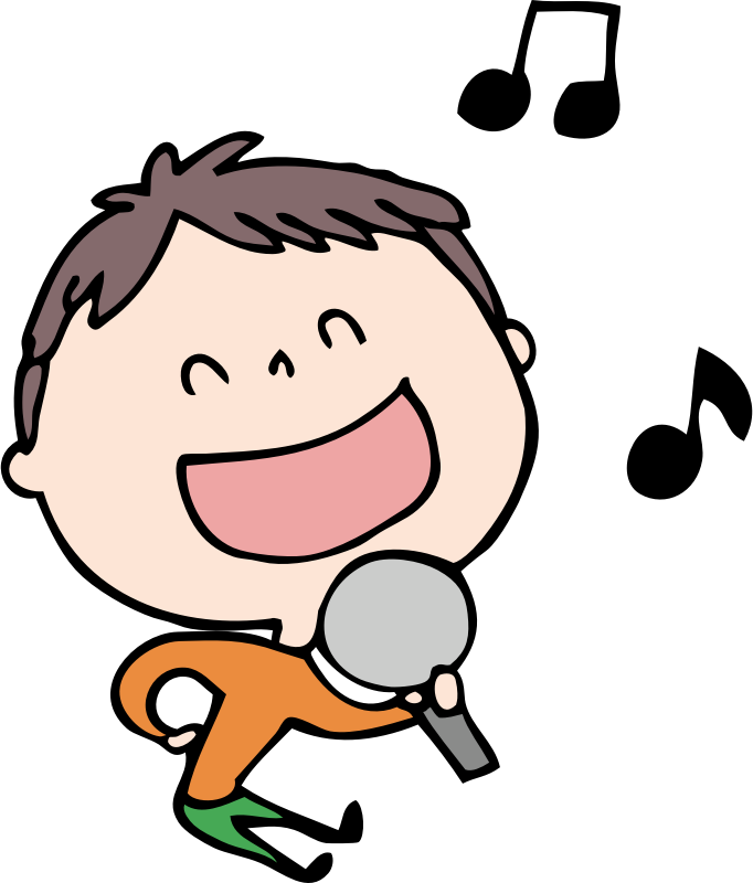 Singing boy