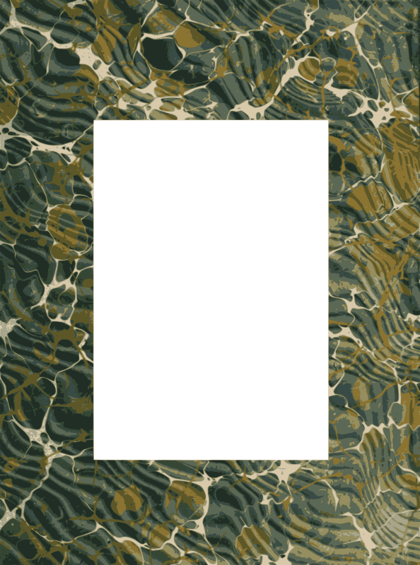 Marbled Paper Frame 3