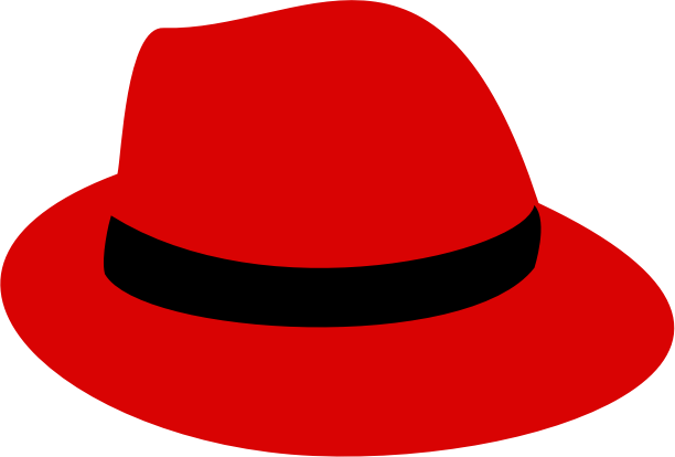 flatten red fedora