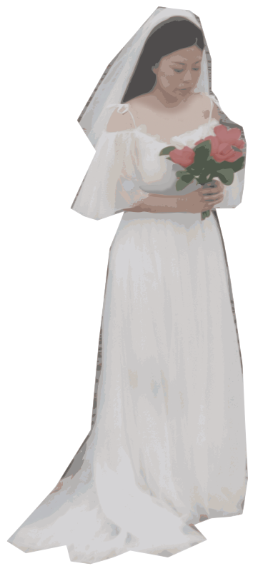 Wedding Dress Lady