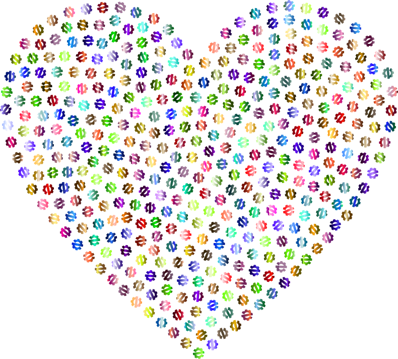 Heart Zerowaste Chromatic No BG