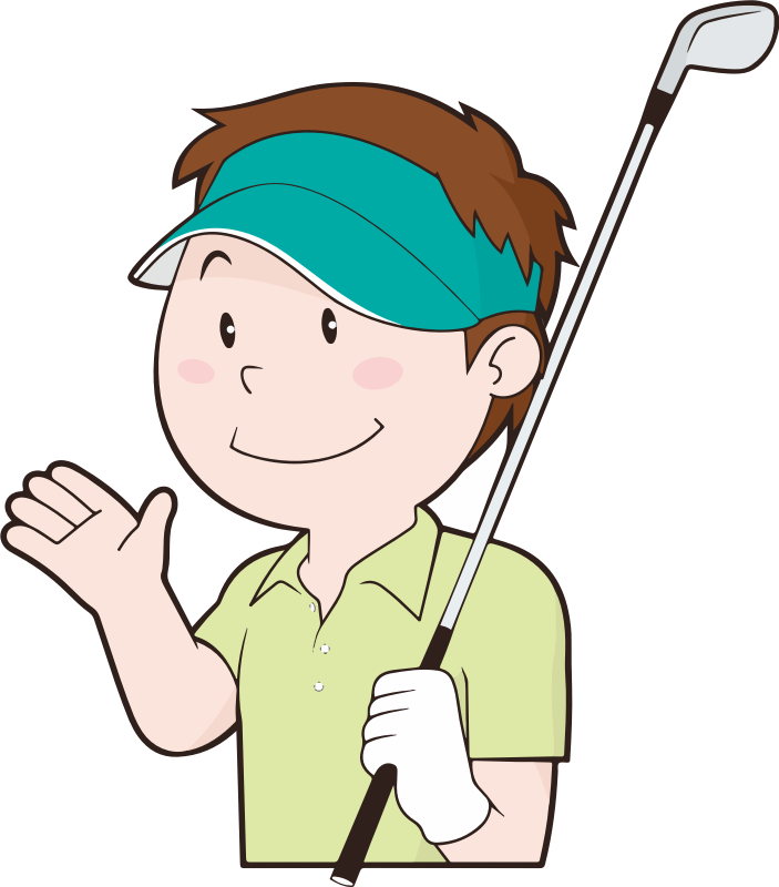 Male Golfer