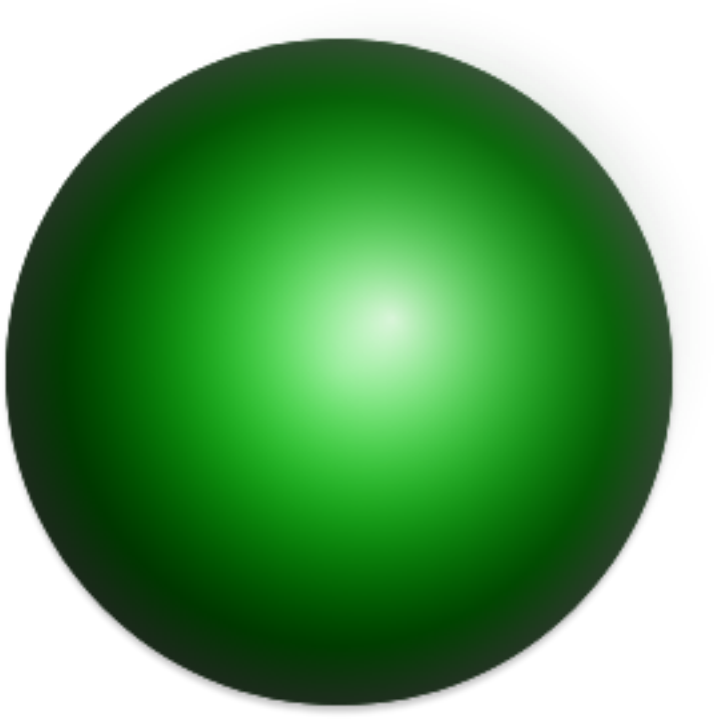 Dark Green Orb