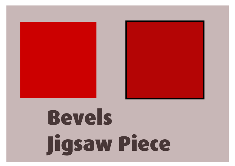 Bevels Jigsaw Piece