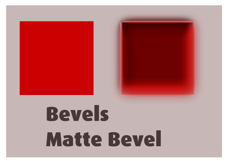 Bevels Matte Bevel