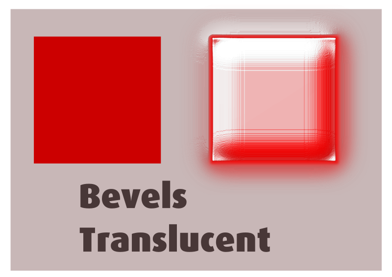 Bevels Translucent