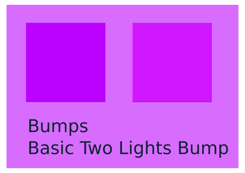 Bumps Basic Two Lights Bump