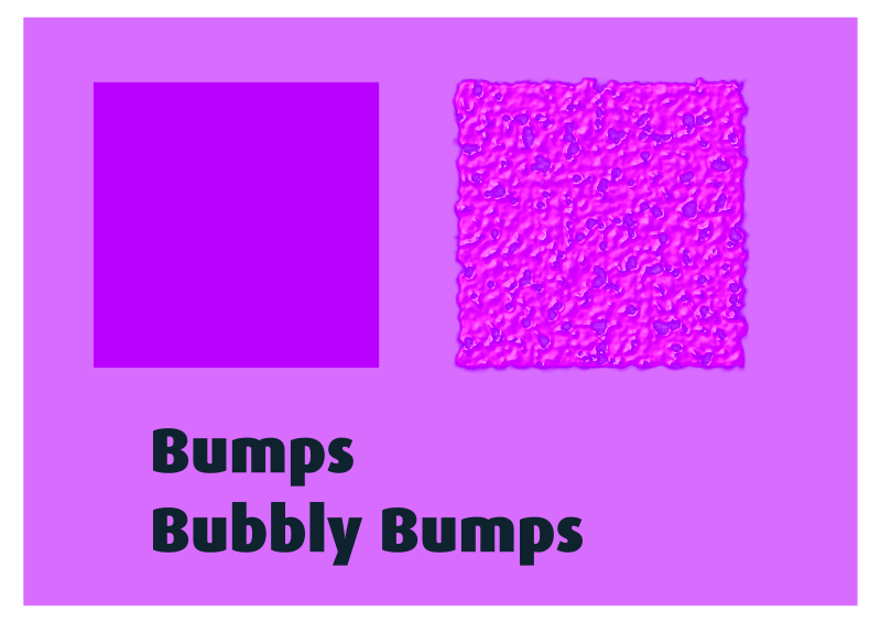 Bumps Bubbly Bumps