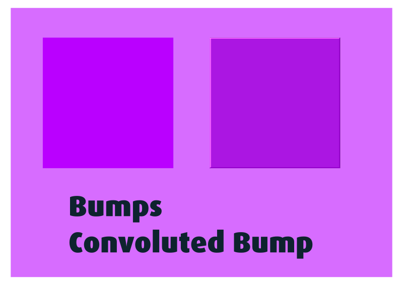 Bumps Convoluted Bump