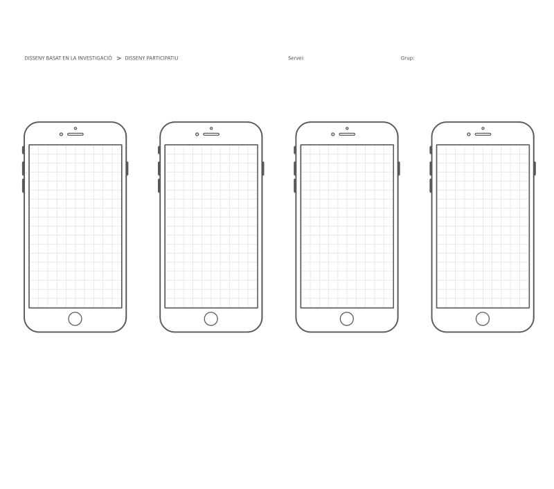 ux design - smartphone template