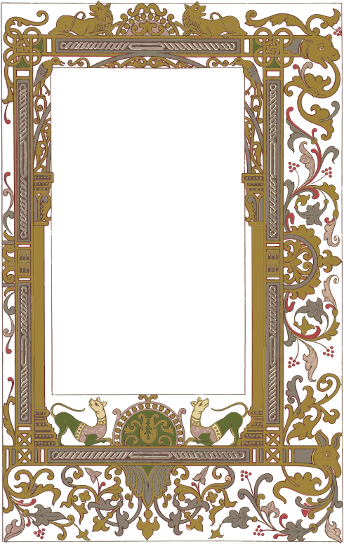 Vintage Ornate Border Frame