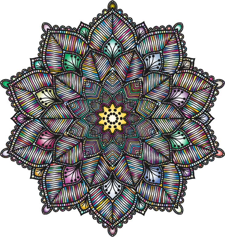 Mandala By Ridderhof III Prismatic