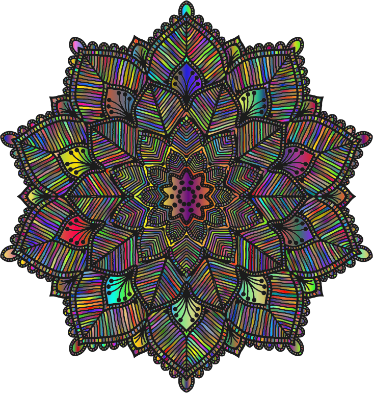 Mandala By Ridderhof III Polyprismatic