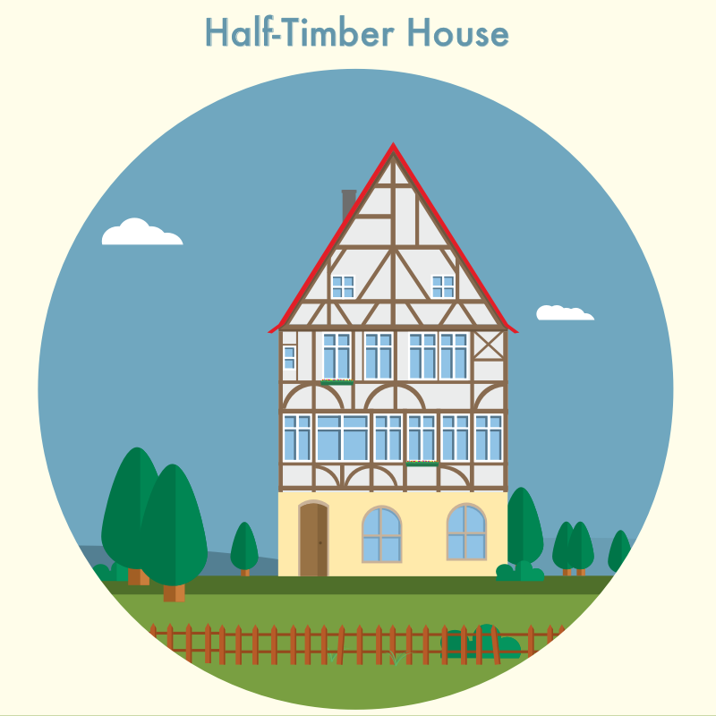 Half-Timber House