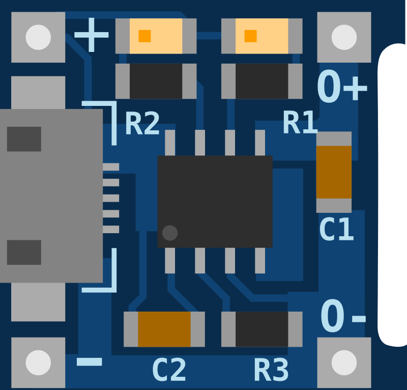 Li-Ion/Li-Po Single Cell Charging Module