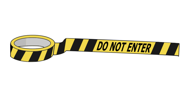 Warning Tape - Openclipart